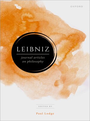 cover image of Leibniz